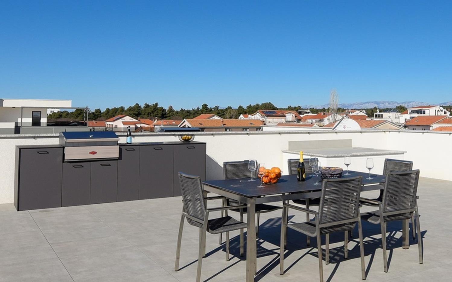 Fux Luxury Rooftop Terrace Jacuzzi & Bbq Задар Екстер'єр фото
